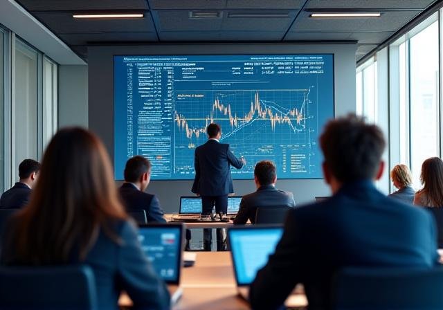 Modern financial learning environment in Delhi with professional instructors