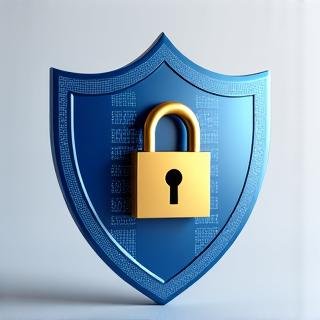 Secure data protection illustration